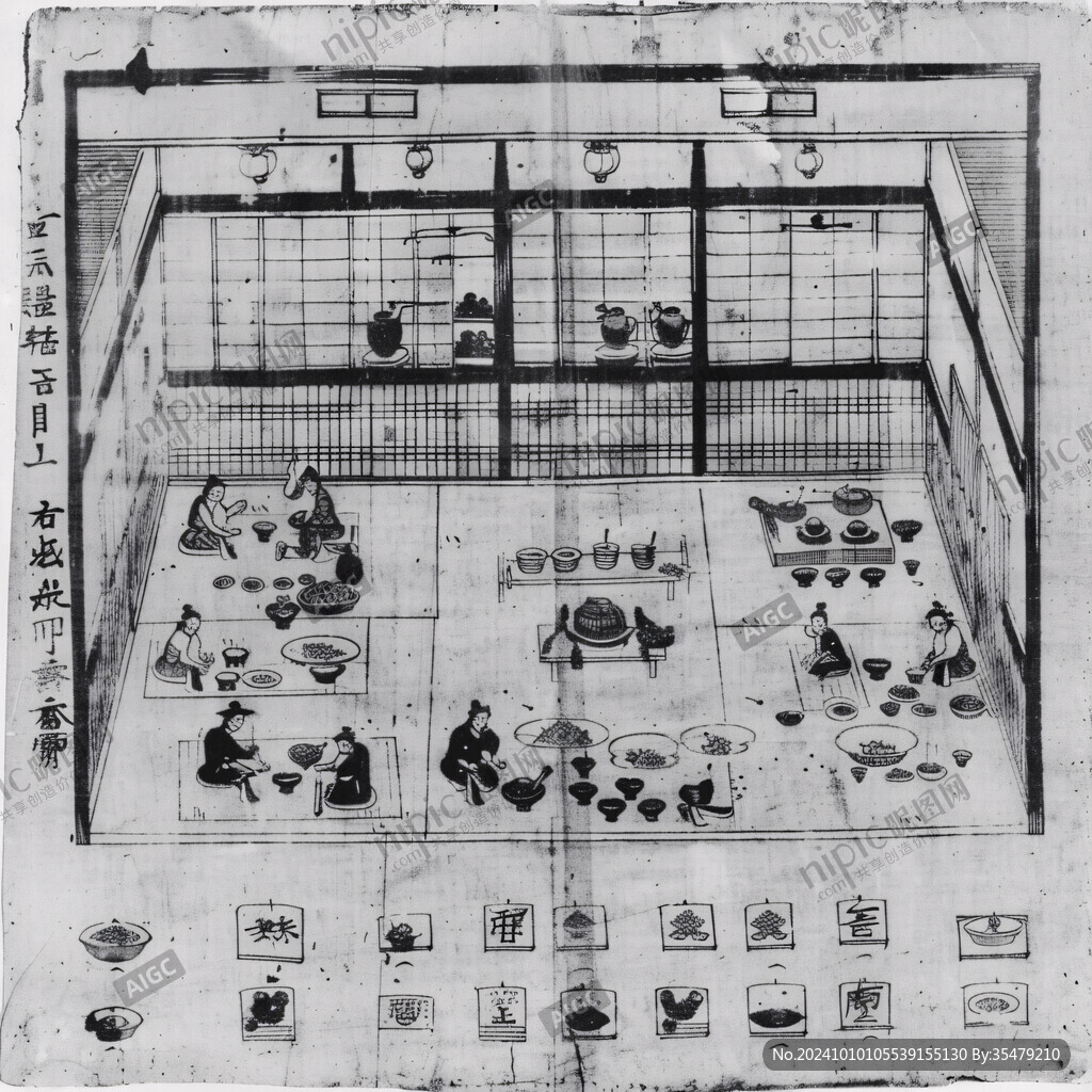 東漢六博百戲圖