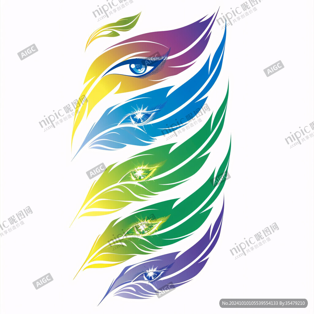 眼睛圖騰logo