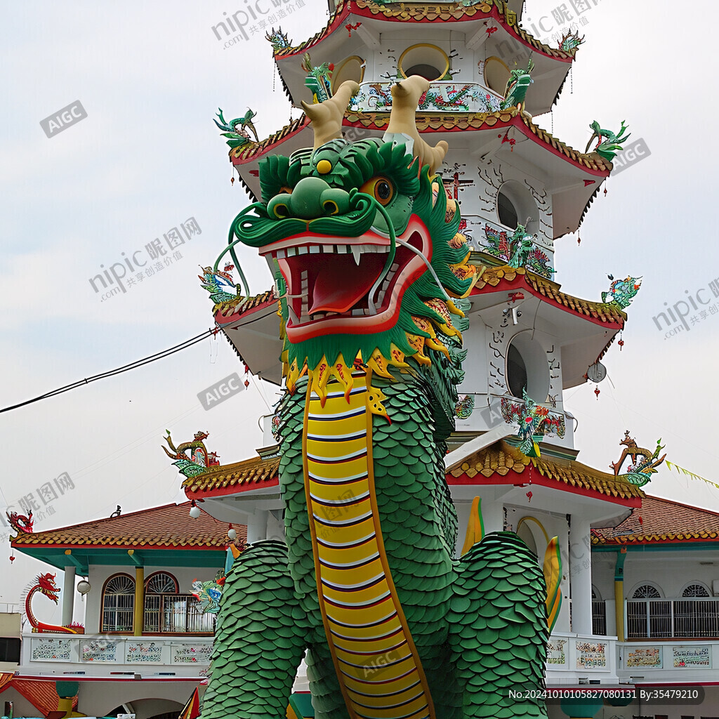 大型龍雕塑