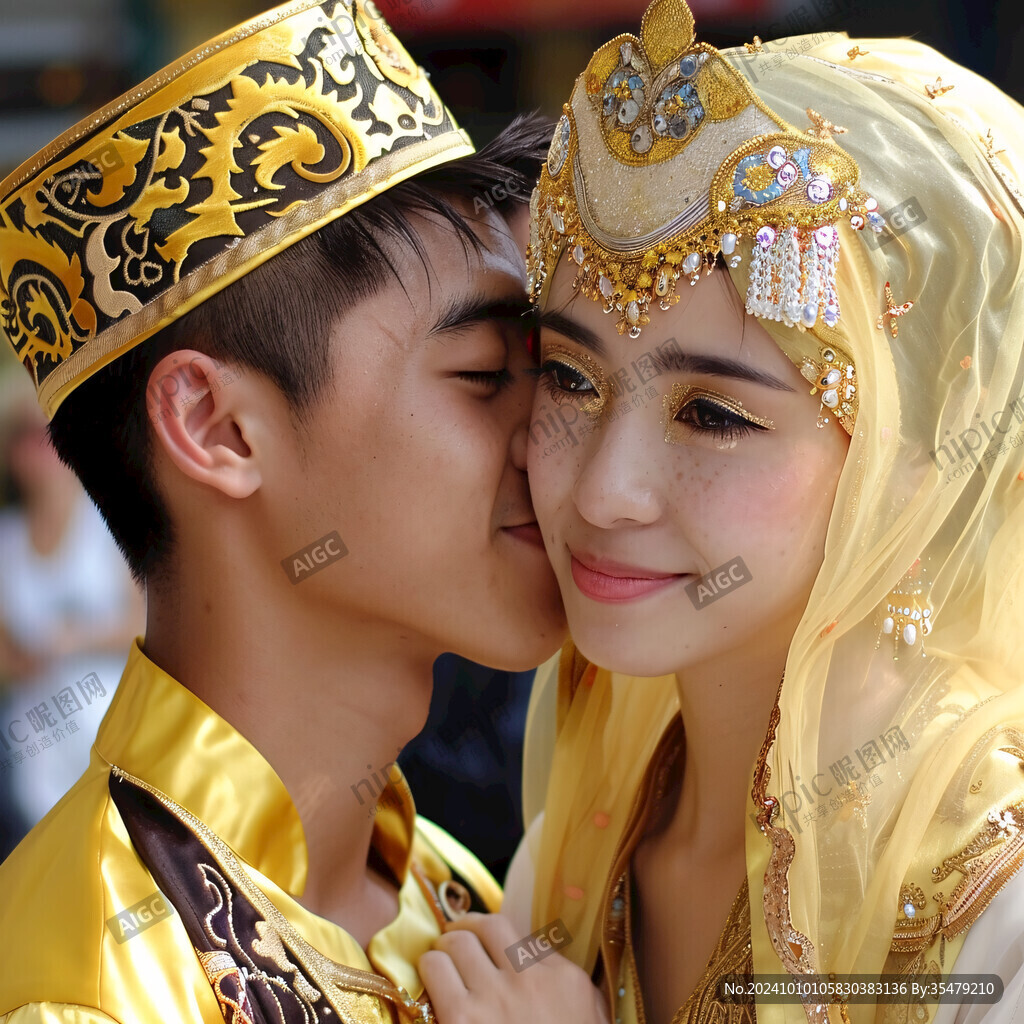 維吾爾族男女