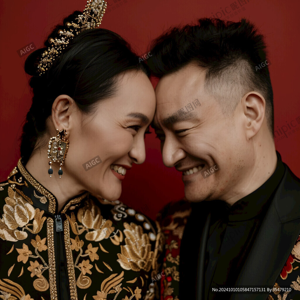 喜字婚紗照中式婚禮