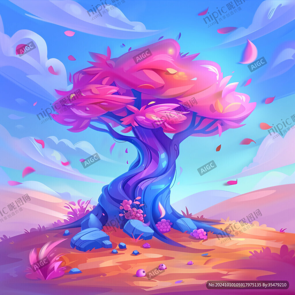 落地生根插畫