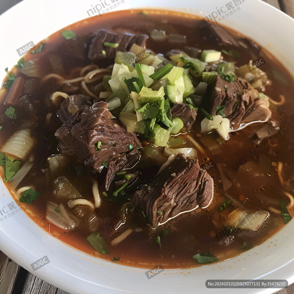 早餐美食牛肉面