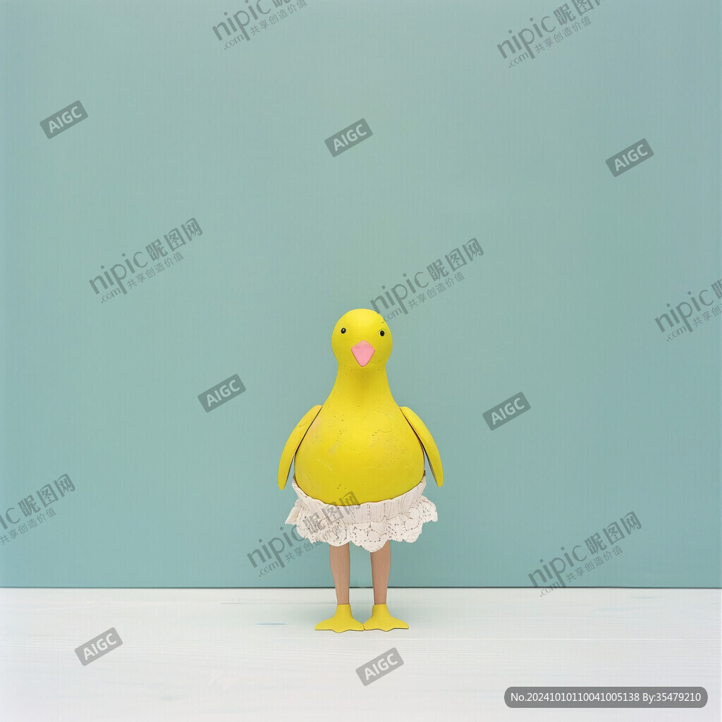 小黃鴨模型