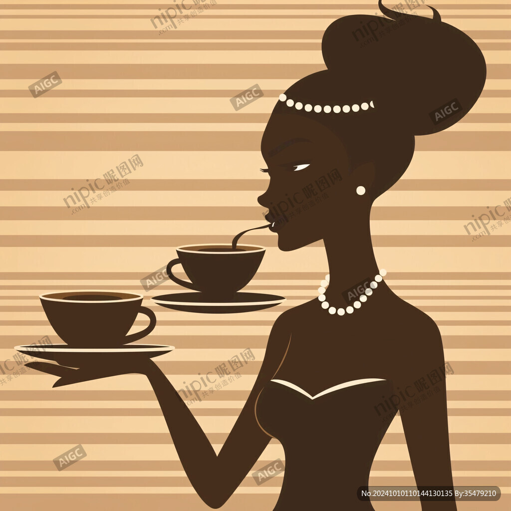 女人女性美女奶茶店