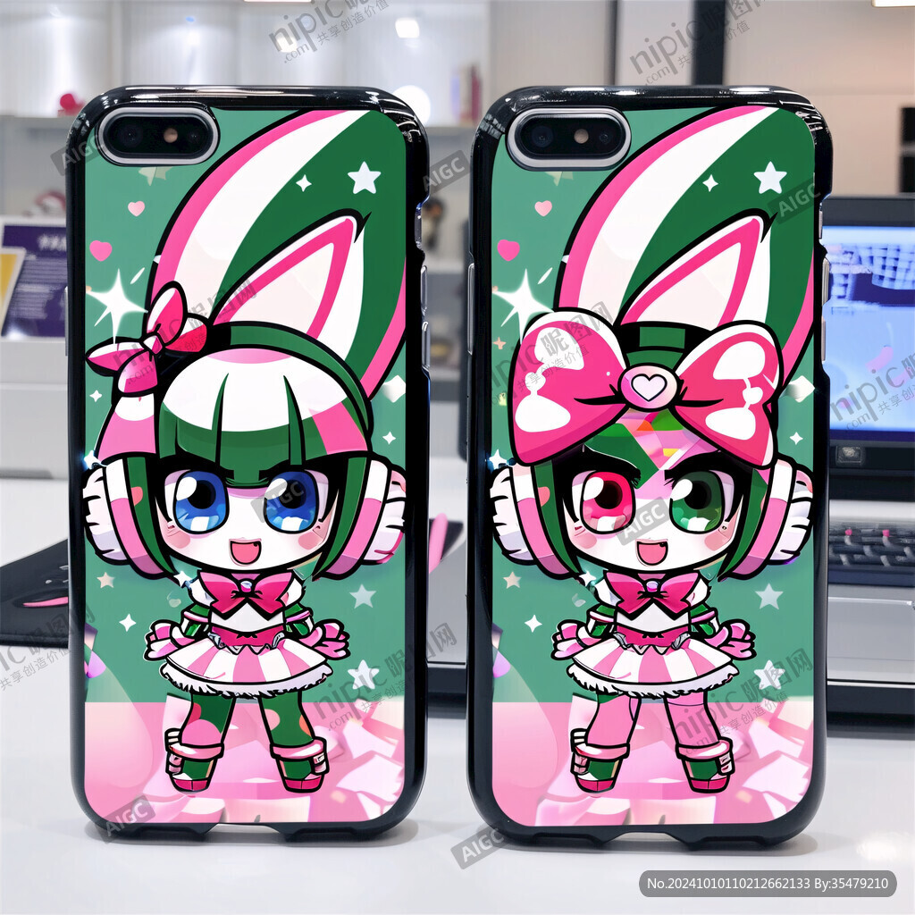 手機殼q版女孩
