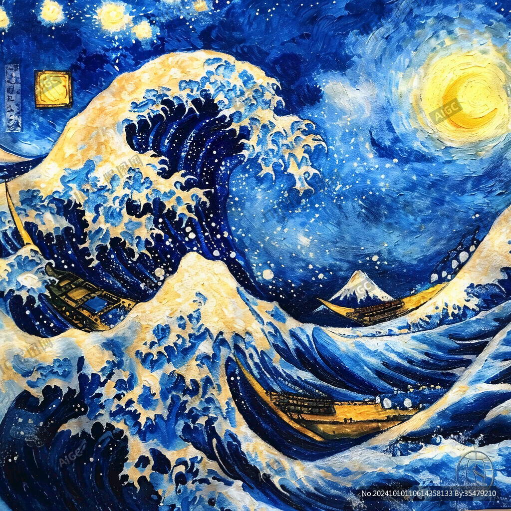 神奈川沖浪里