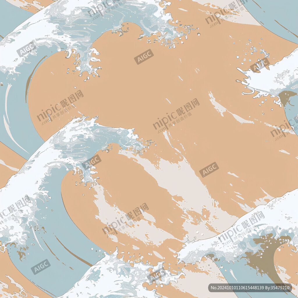海水紋樣包裝底紋水波