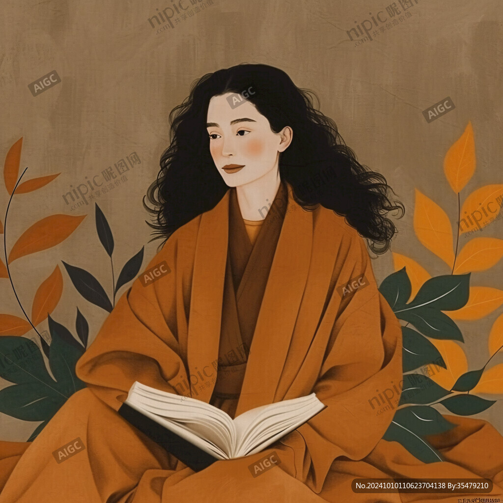 知性讀書女人女性