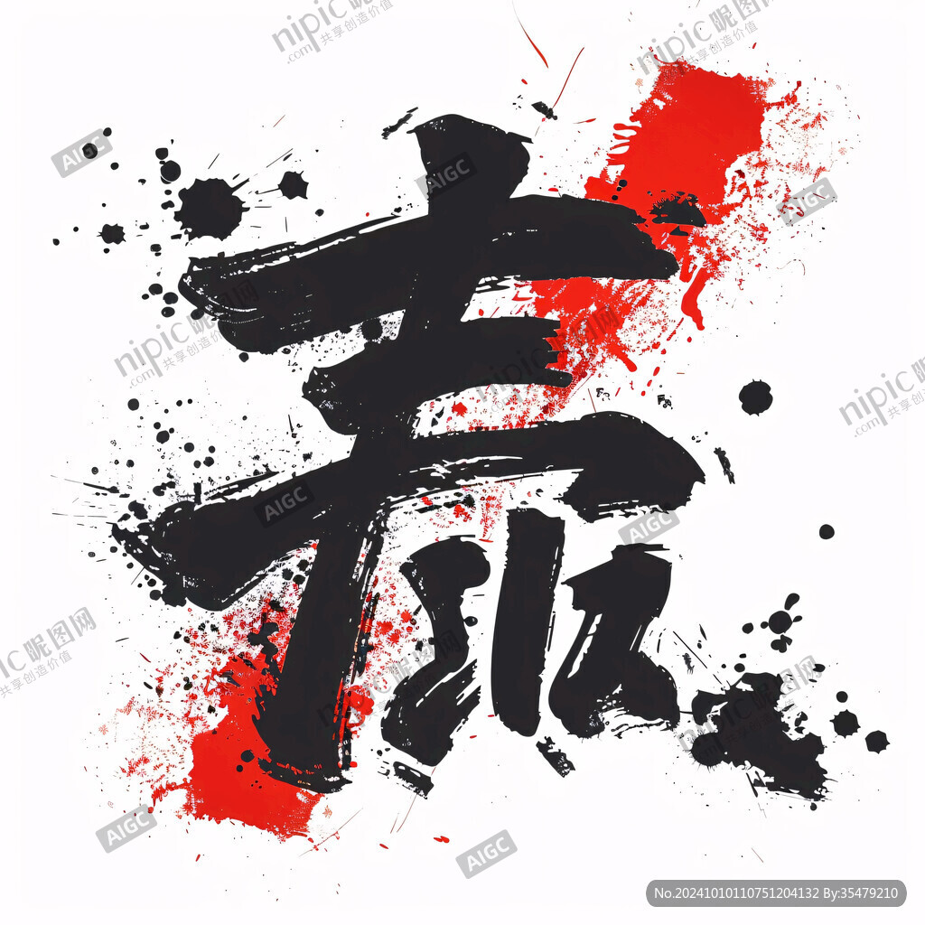 展板字體武德