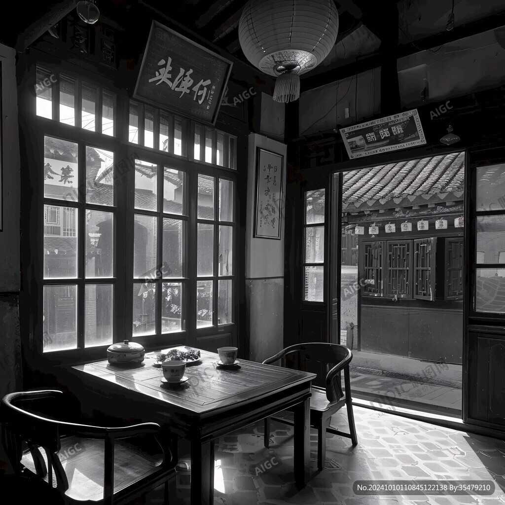 老場景老店鋪照相館