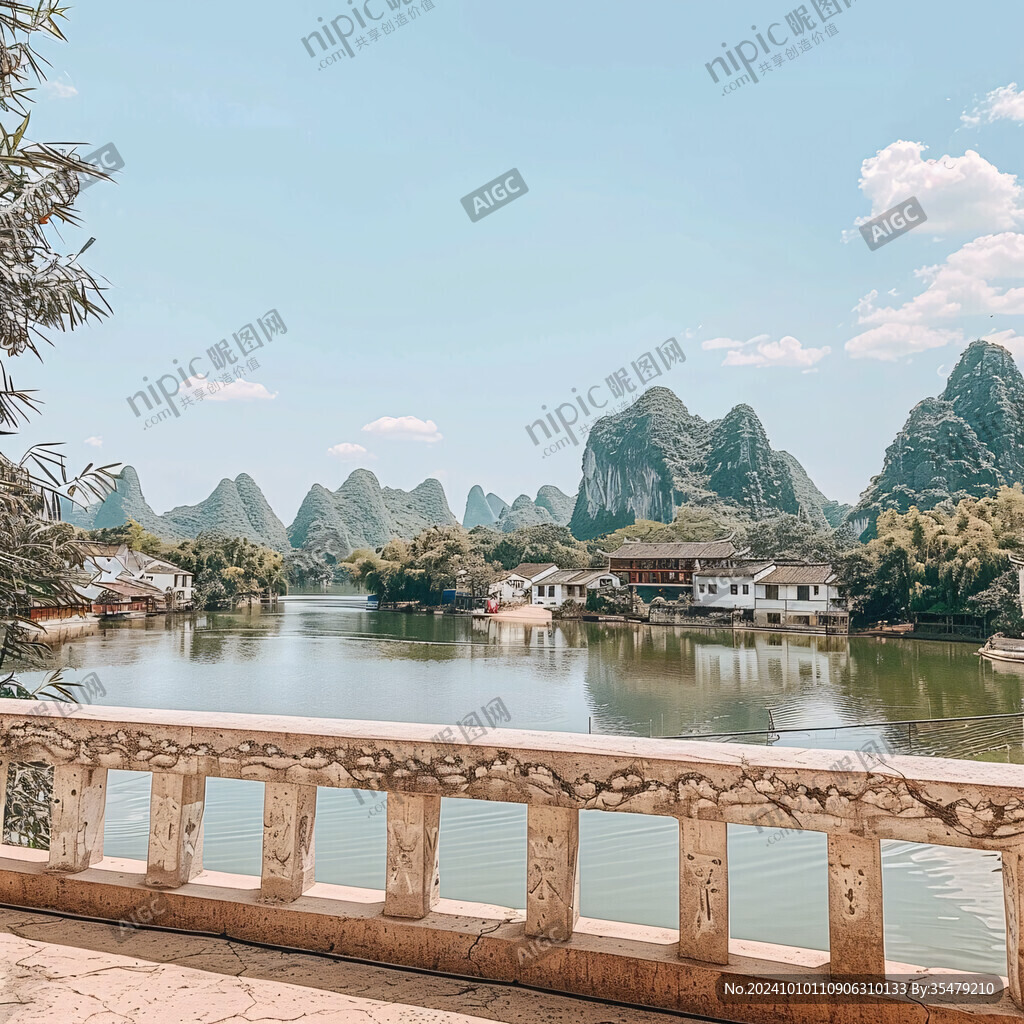 明仕田園九曲橋