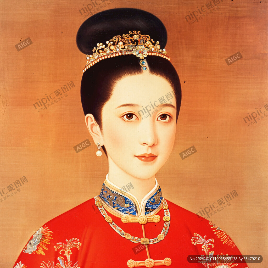 清宮美女插畫