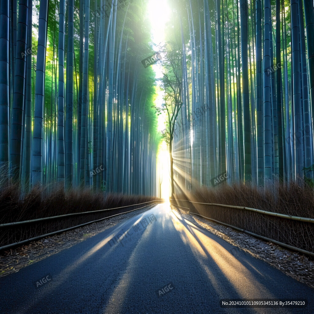 陽光竹林大道