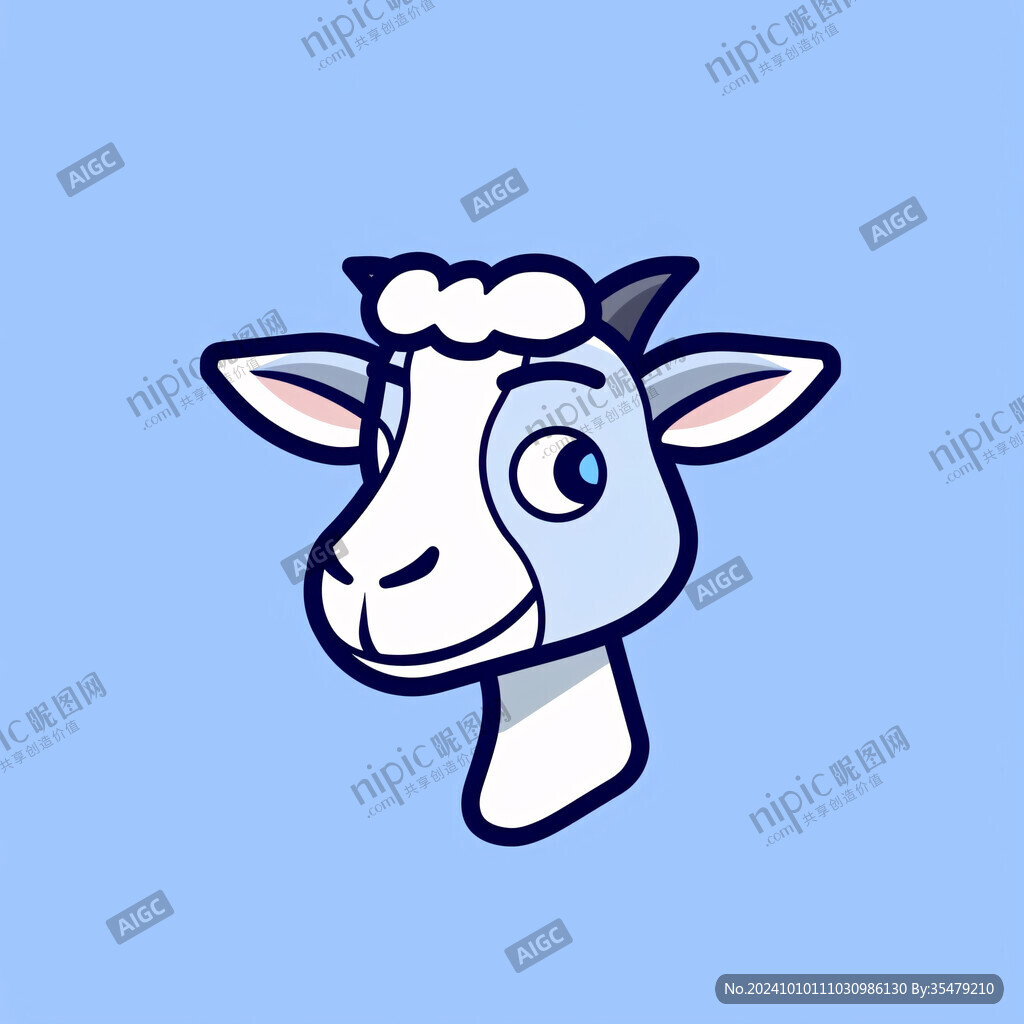 卡通羚羊logo