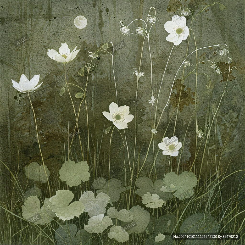小野花裝飾畫