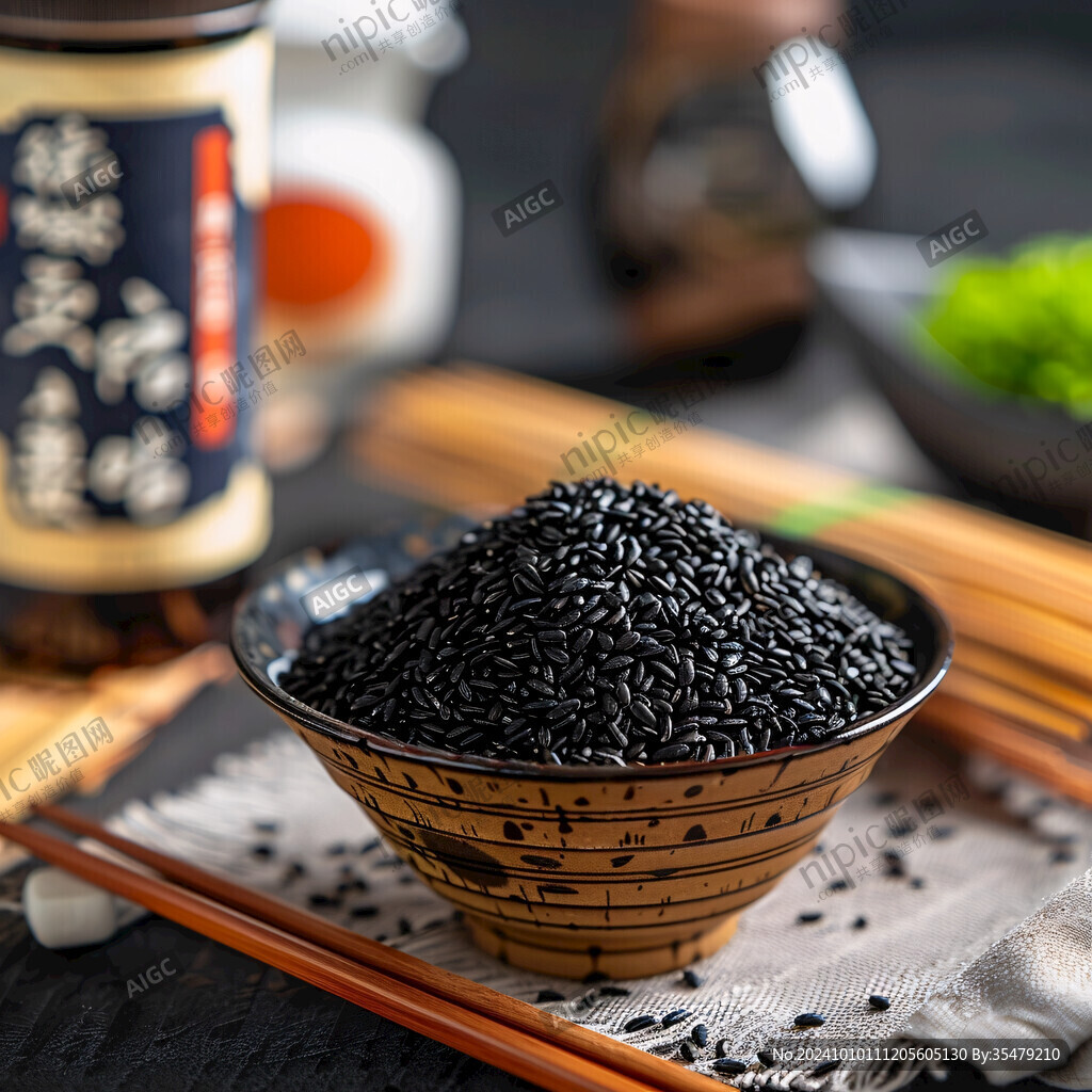 黑芝麻圖片