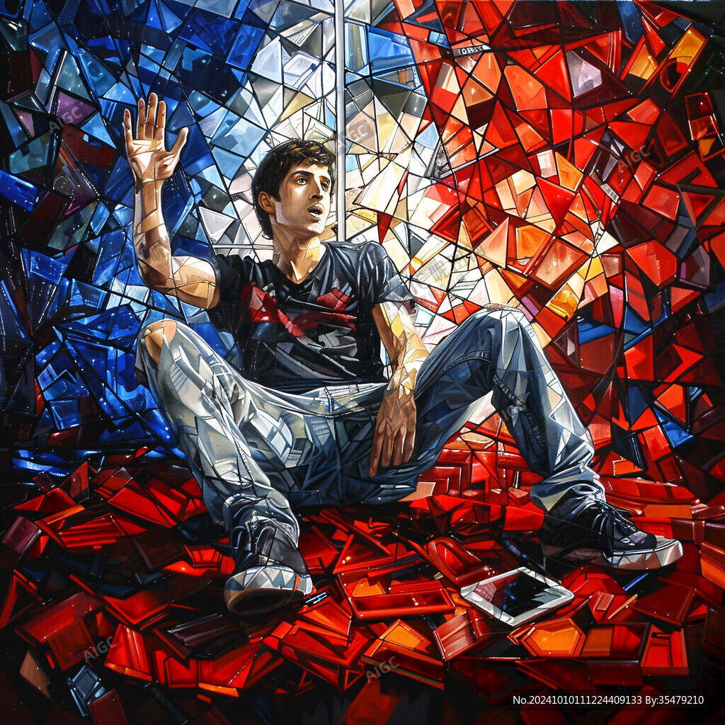立體畫展墻地3d畫