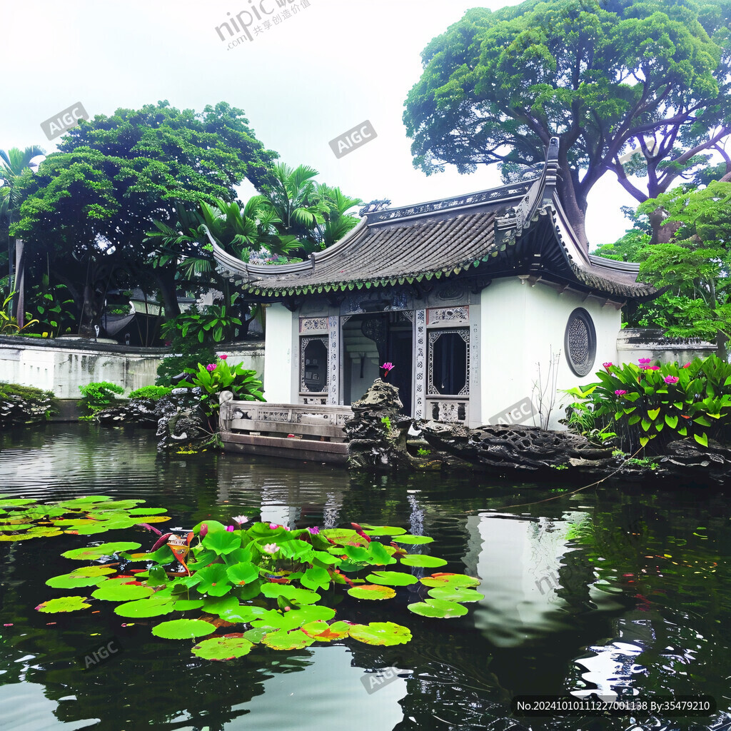 清暉園澄漪亭