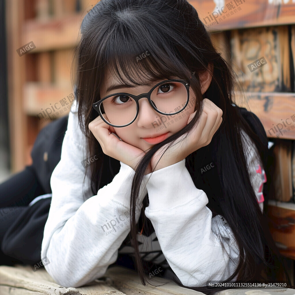 清純女學生頭像