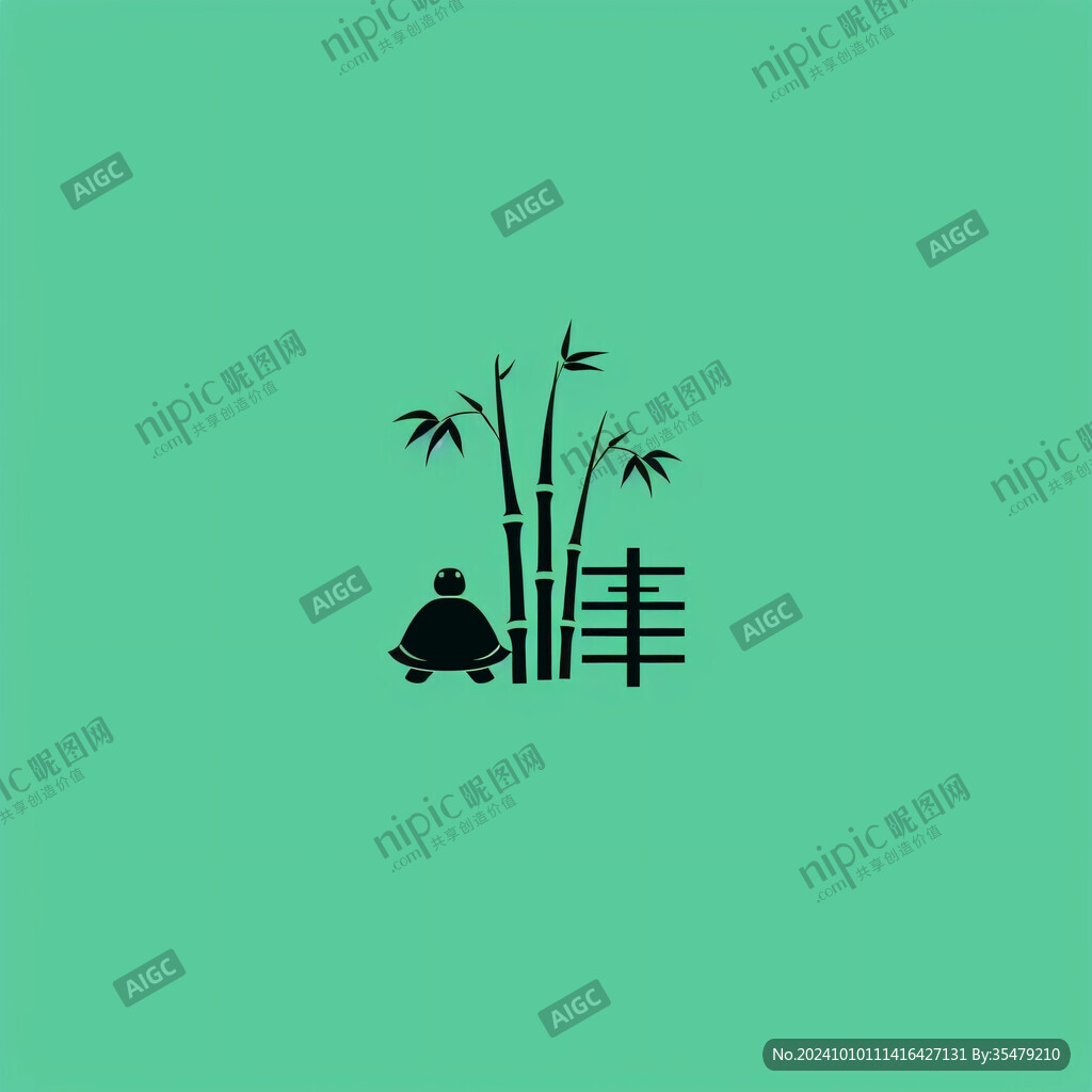 竹子極簡(jiǎn)禪海報(bào)