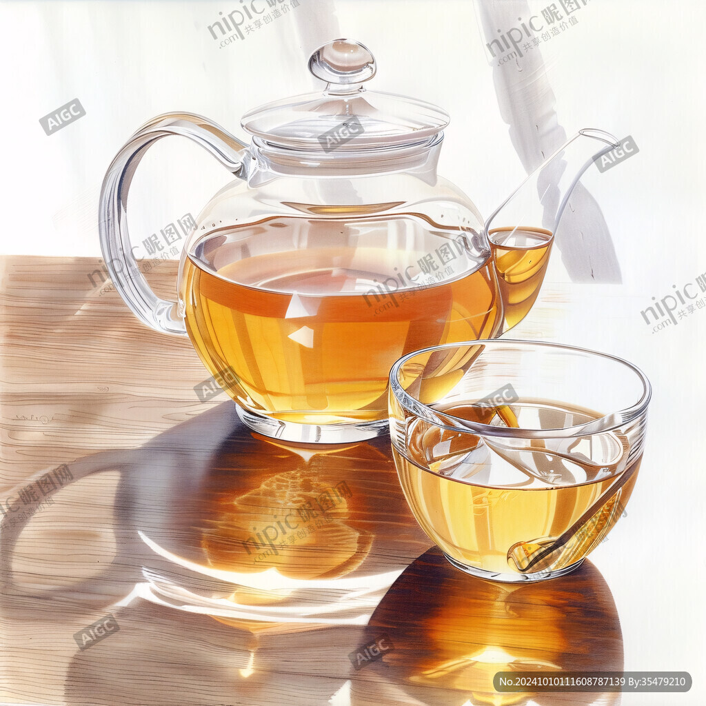 透明茶壺透明茶杯