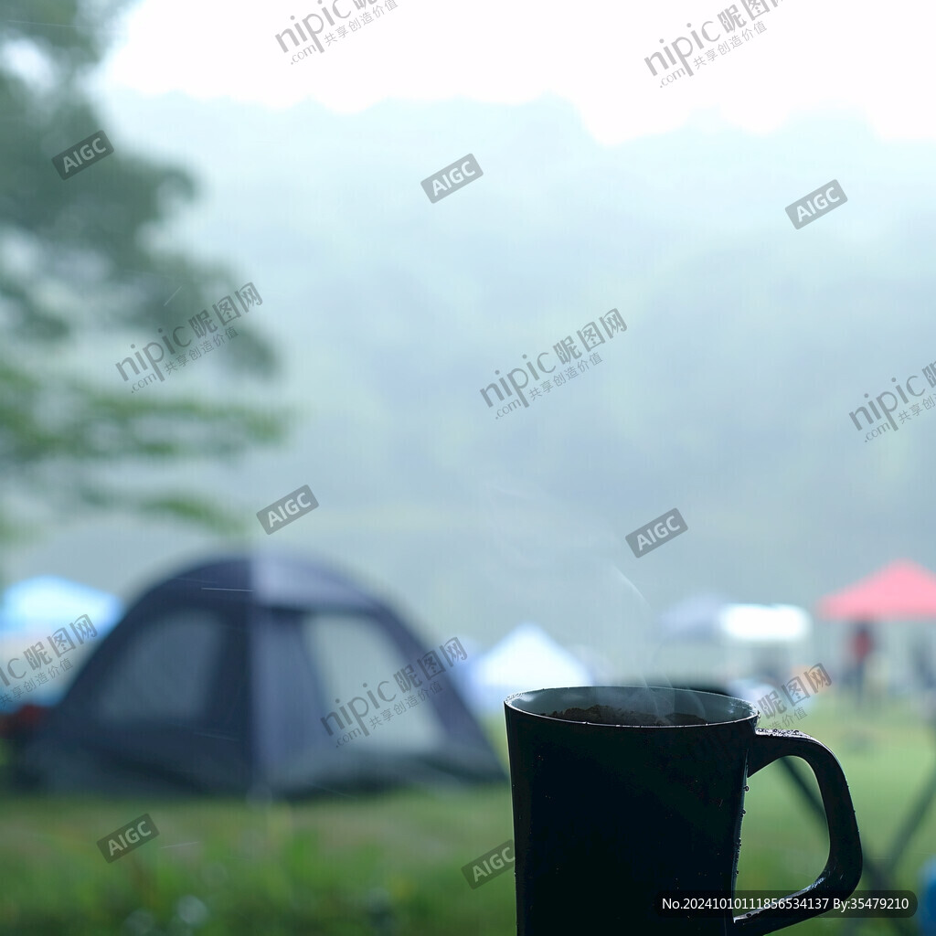 露營地沖咖啡