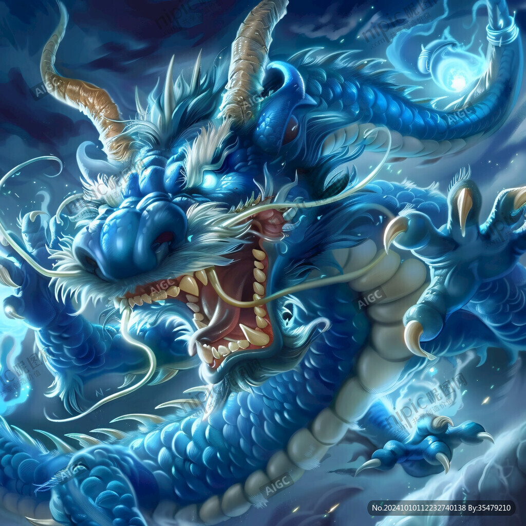插畫(huà)龍年插畫(huà)