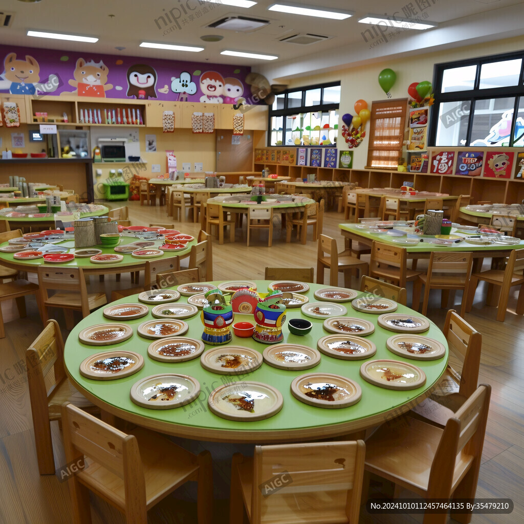 幼兒園餐廳