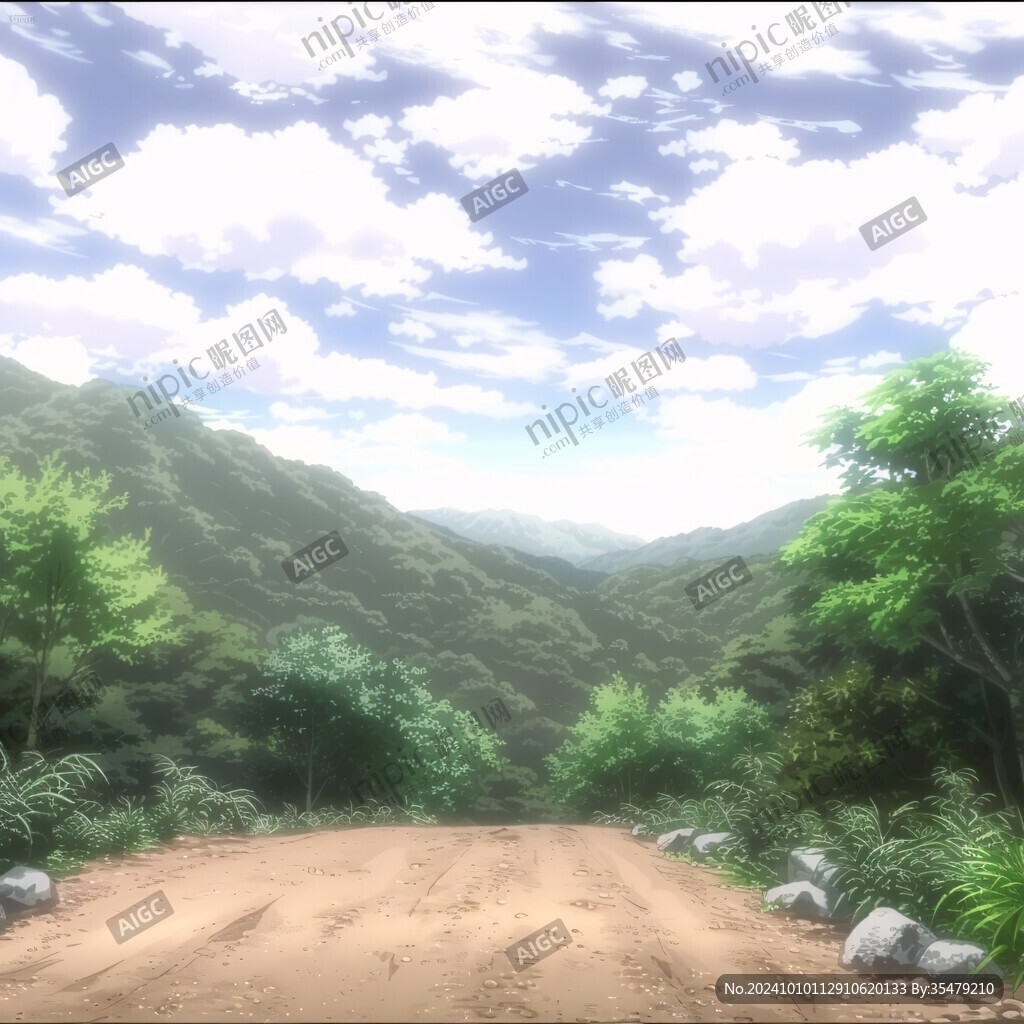 山區道路山區地形