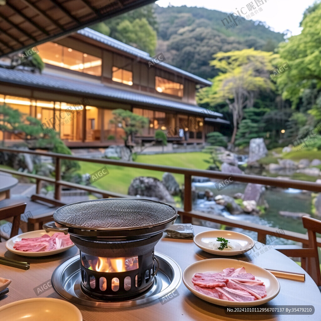 日式烤肉場景