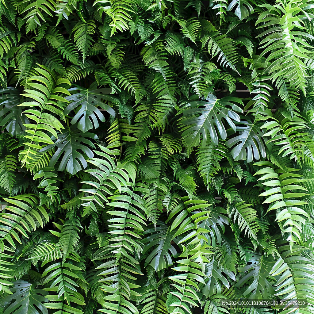 植物背景墻墻壁植物