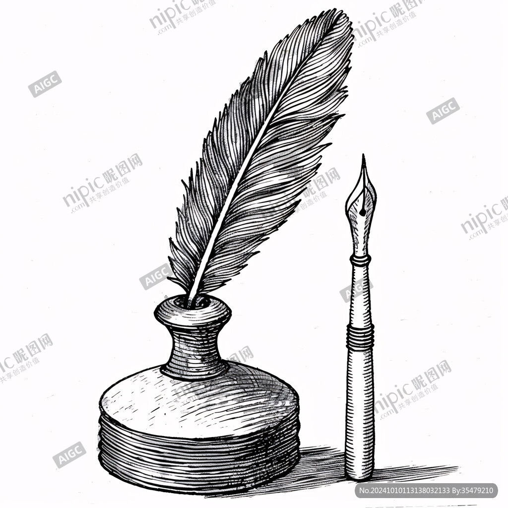 原創(chuàng)毛筆素材