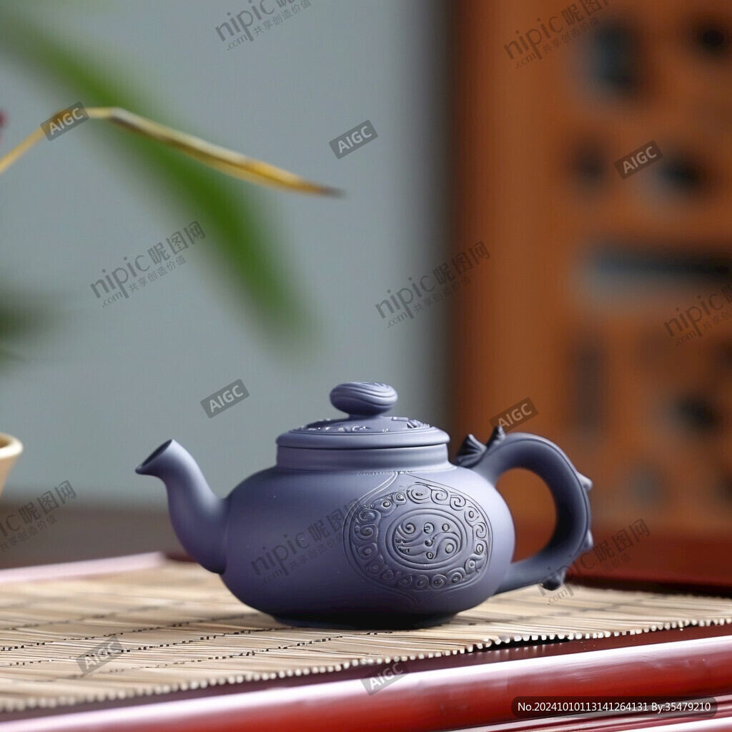 古色古香茶壺國學(xué)文化