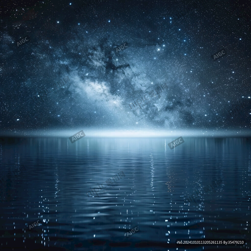水面星光素材