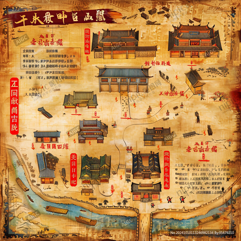 白鹿原影視基地導(dǎo)覽圖