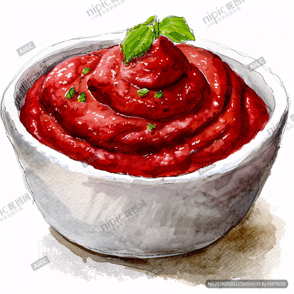 豆瓣醬插畫(huà)