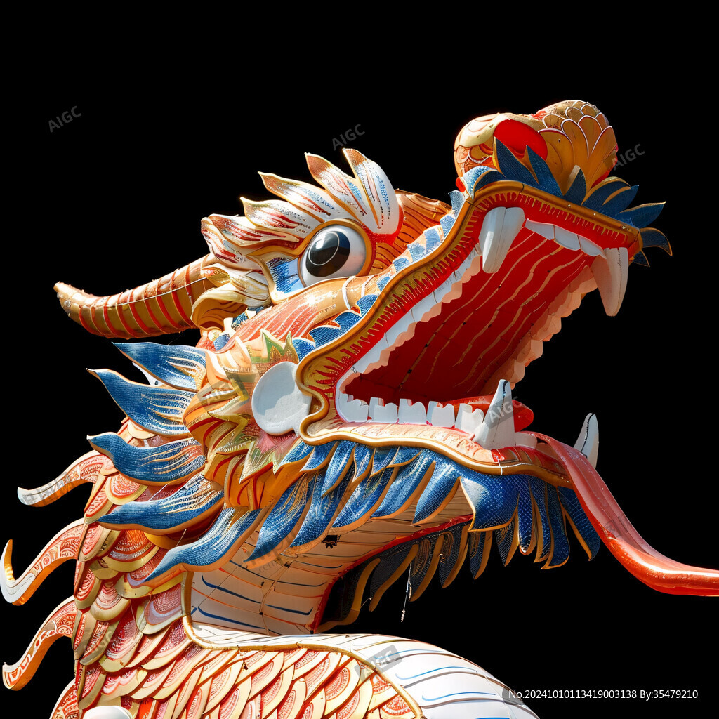 龍年氛圍立體造型