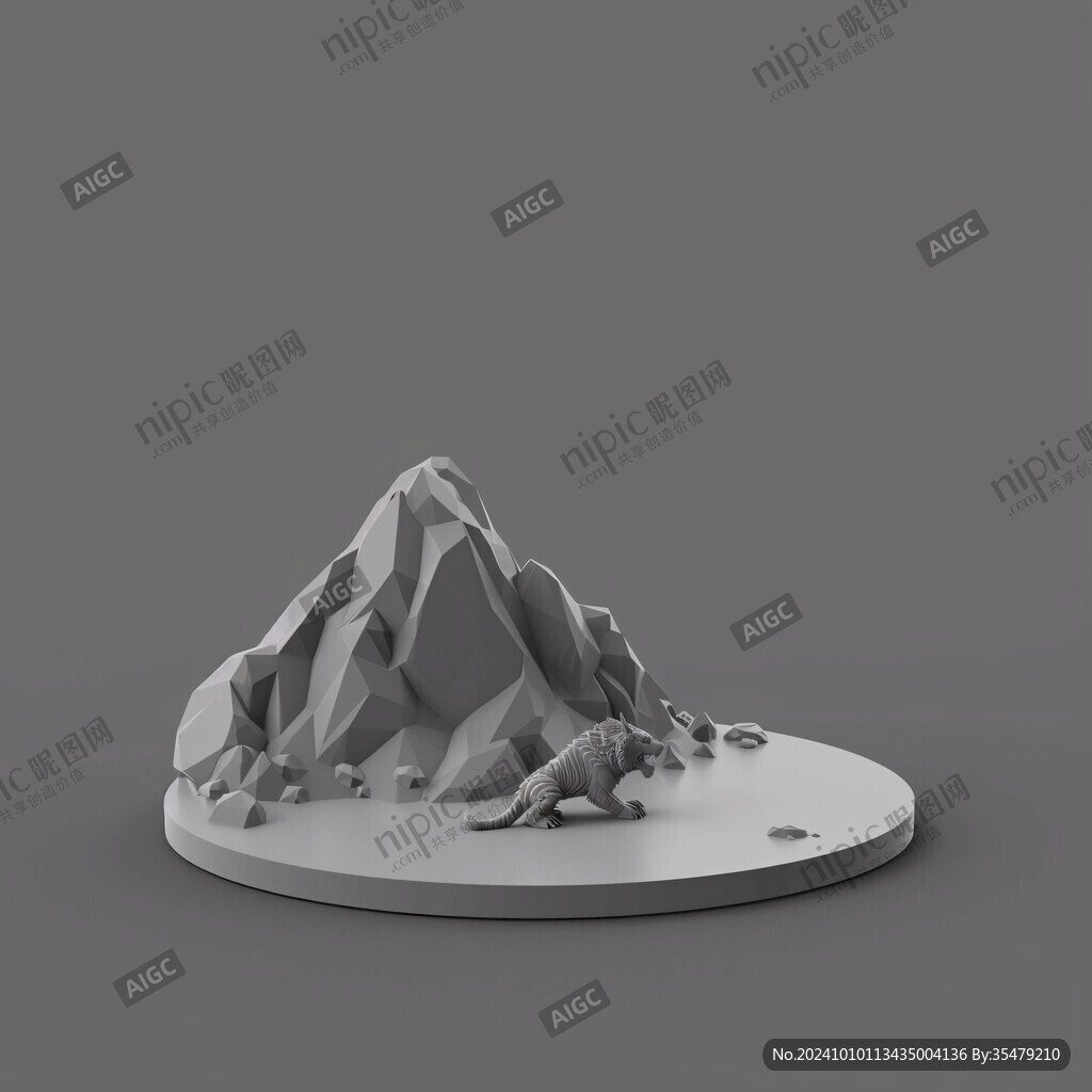 3d山元素