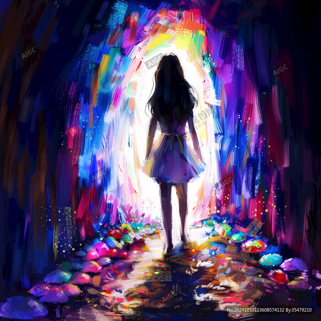 夢(mèng)幻彩虹女孩