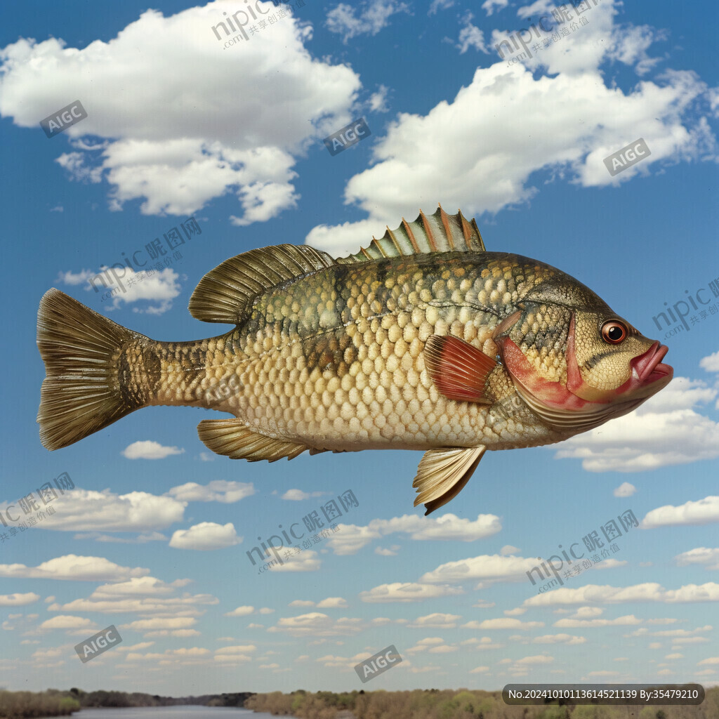 3d畫鯽魚