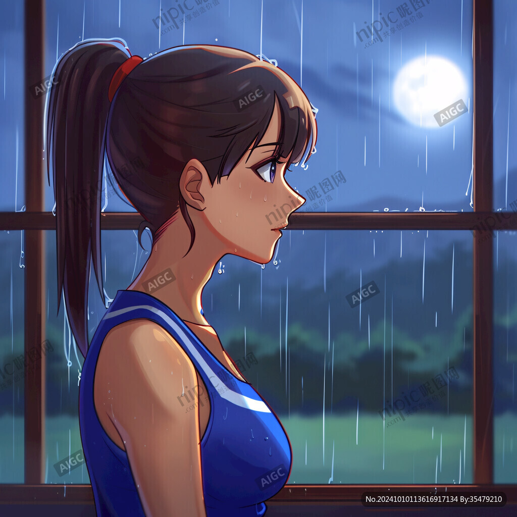 雨天插畫