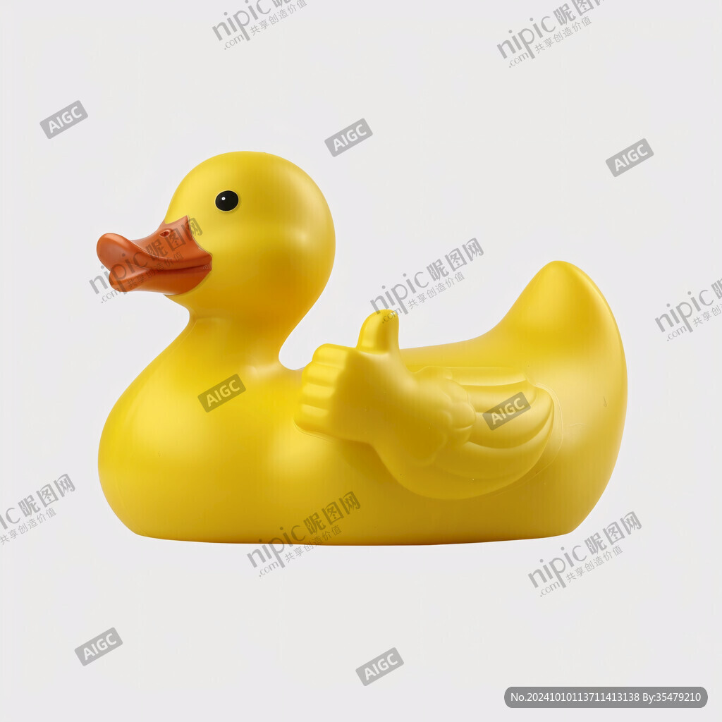 小黃鴨模型