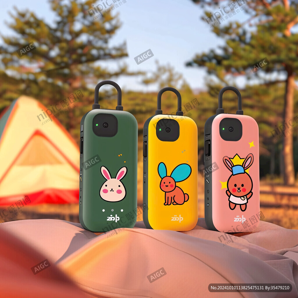三只動物手機殼