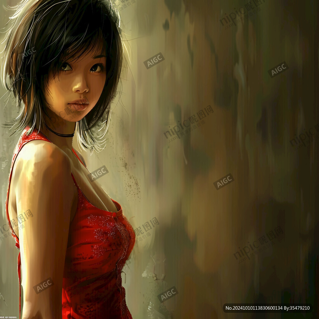 日本美女畫