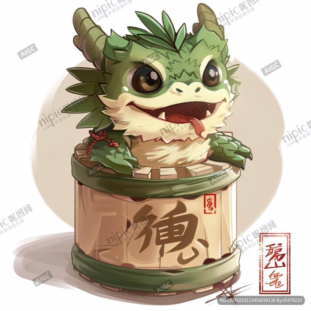 q版龍吉祥物
