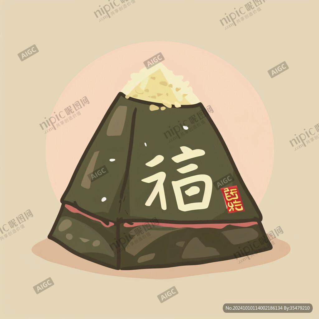 插畫(huà)風(fēng)粽子