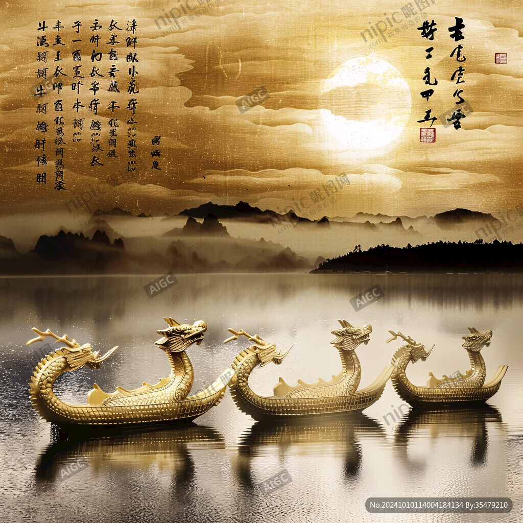 金龍迎春背景畫面