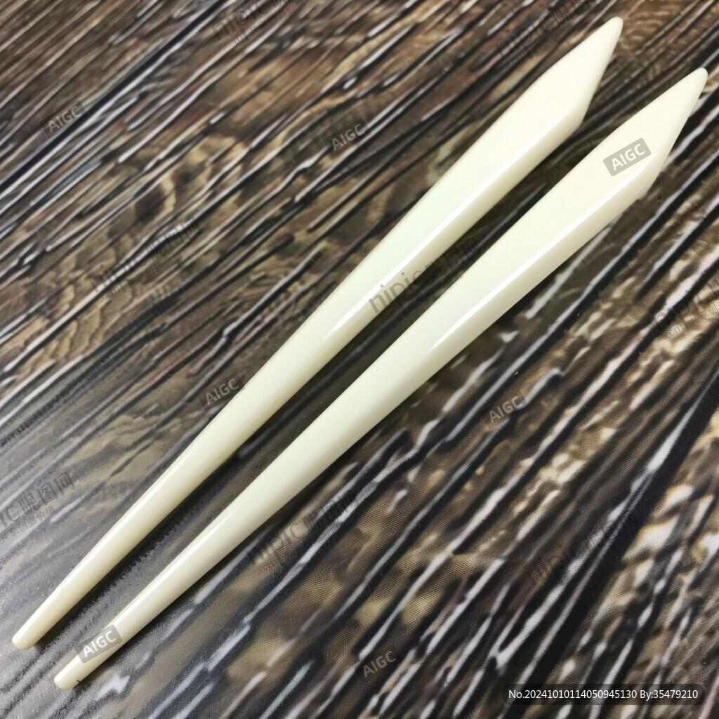 粉彩描金管筆