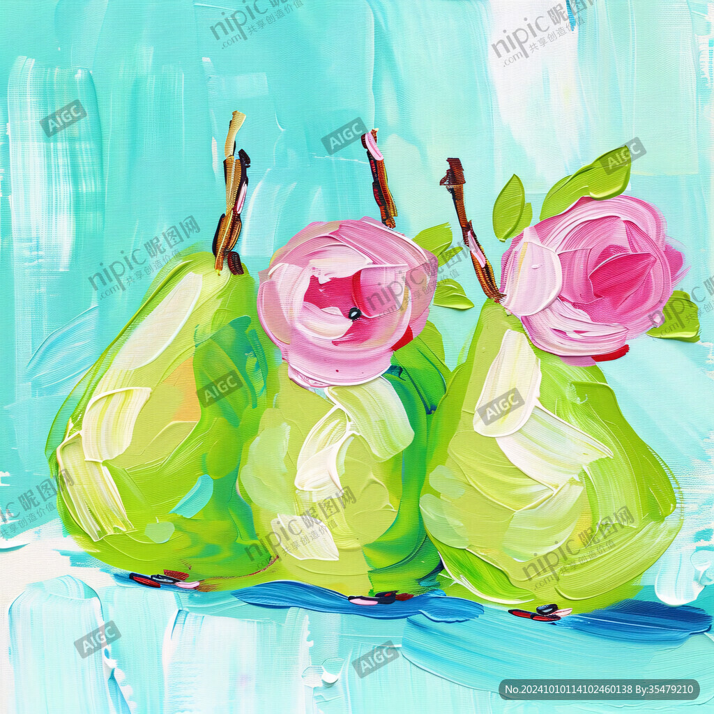 荷花酥插畫